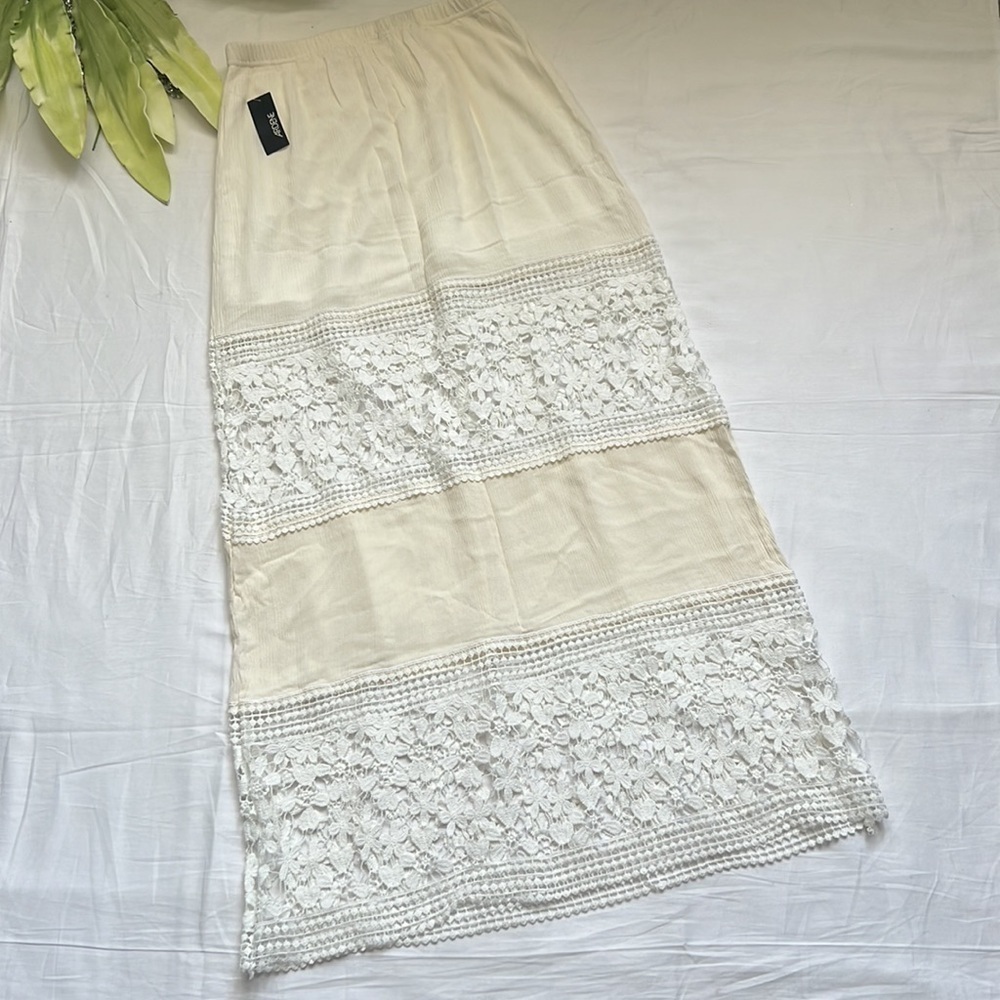 Nwt Ardene Crochet Long Skirt - Picture 5 of 6